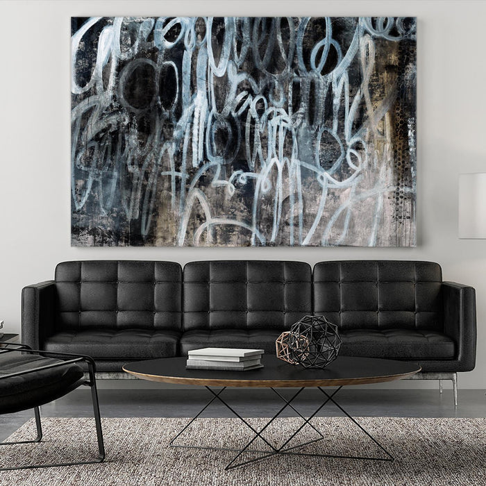 \"Skip The Small Talk\" Giant Art 72x48 Wall Art