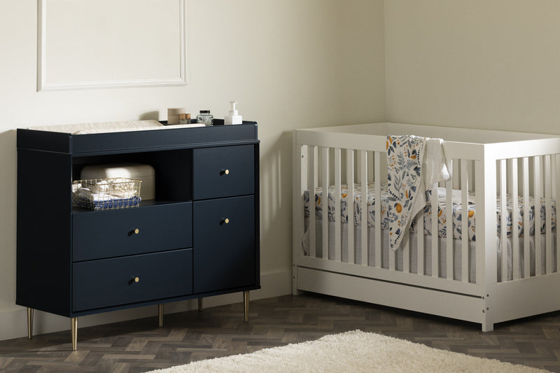Dylane Changing Table - Navy Blue 