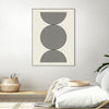 "Simplicity Ii" Canvas Framed Black 18x24 Wall Art