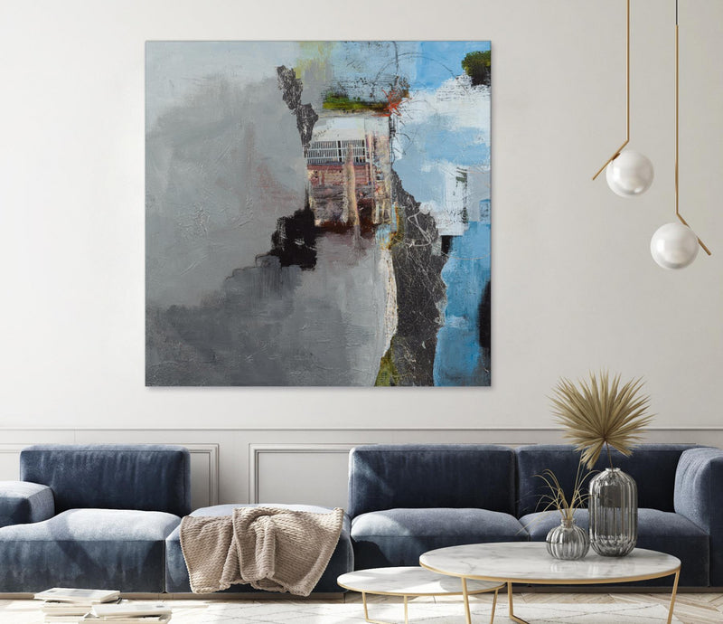 \"Living On The Edge\" Giant Art 54x54 Wall Art