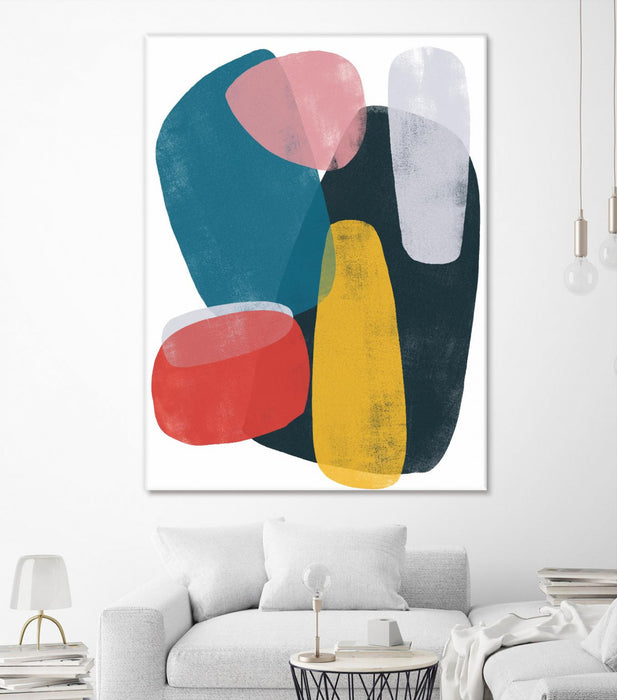 \"Orbital Fixture Ii\" Giant Art 72x54 Wall Art