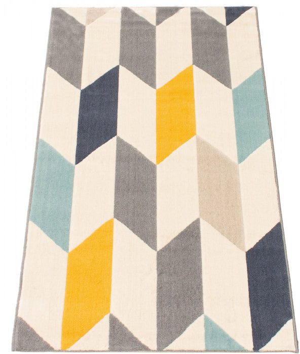 Zima Multi Colour 2'8\" x 4'11\" Area Rug