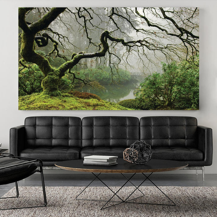 \"Garden Mist\" Giant Art 84x48 Wall Art