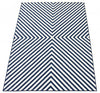 Dodie Blue-Ivory 6'7" x 9'6" Area Rug