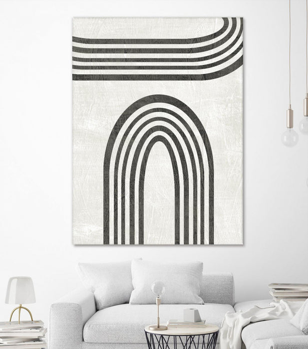 \"Modern Arc Iii\" Giant Art 72x54 Wall Art