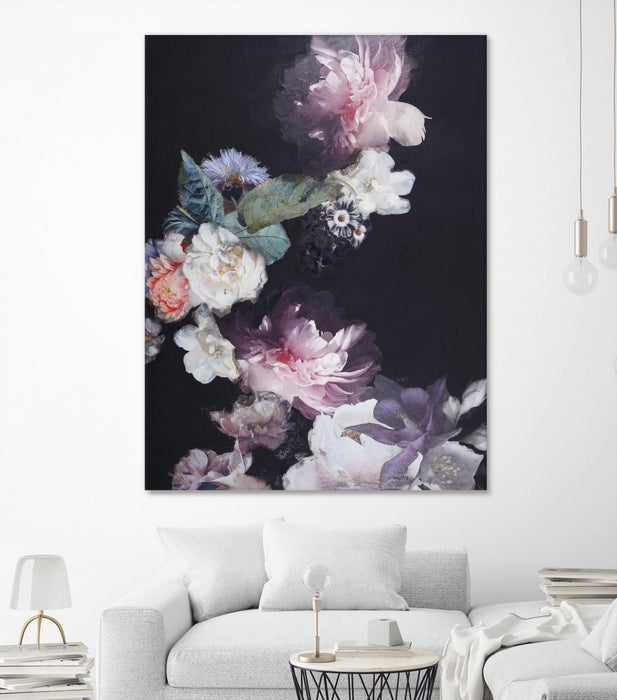 \"Purple Blossom 1\" Giant Art 72x54 Wall Art