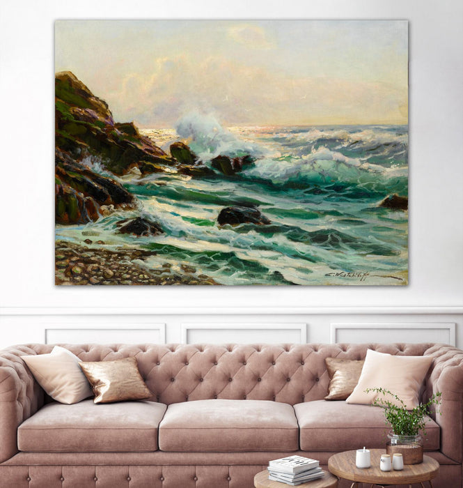 \"Main Seascape I\" Giant Art 72x54 Wall Art