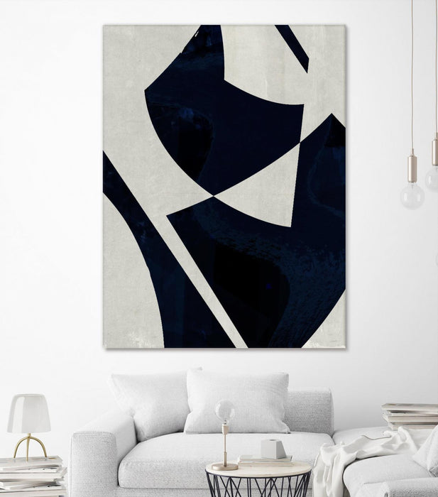 \"Black Machine I\" Giant Art 72x54 Wall Art