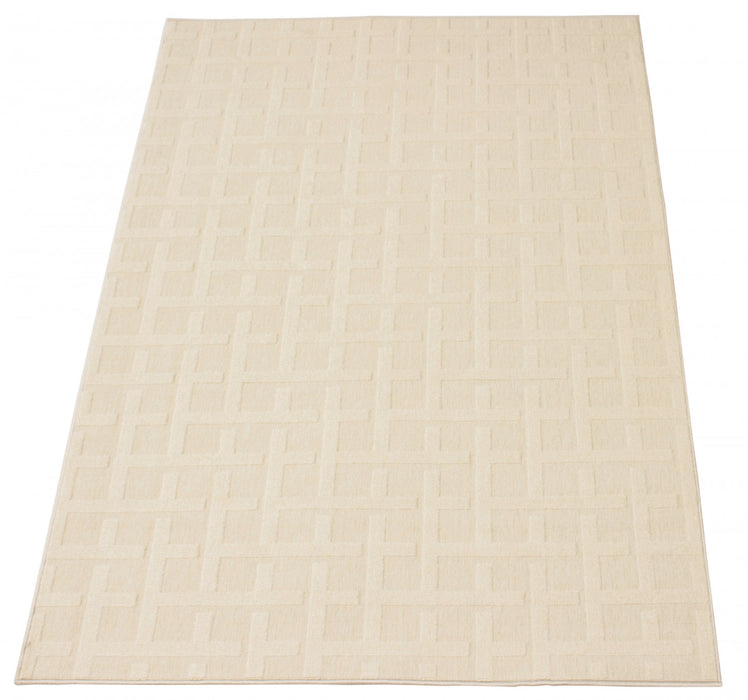 Brangane Ivory 4'7\" x 6'7\" Area Rug