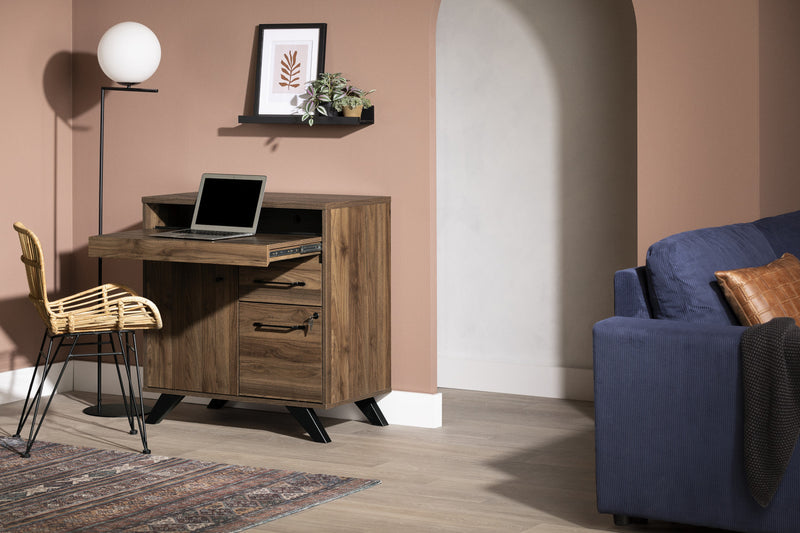 Flam Multi-Function Desk - Natural Walnut 