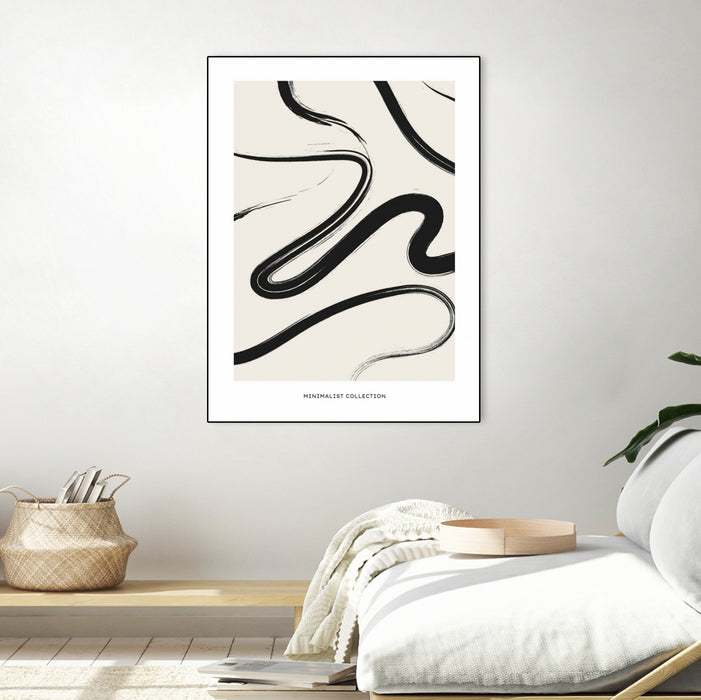 \"Free\" Canvas Framed Black 24x32 Wall Art