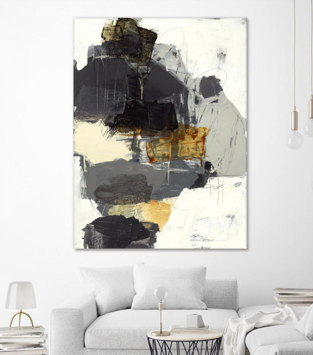 \"Monochrome Manta I\" Giant Art 72x54 Wall Art