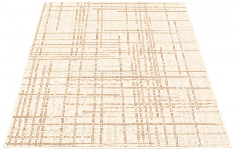 Sadie Burburry Champagne-Taupe Area Rug - 7'10\" x 10'2\"