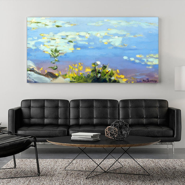 \"Little Lily Sunday\" Giant Art 72x36 Wall Art