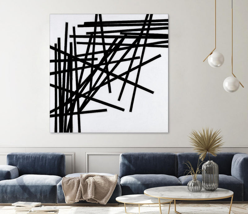 \"Alumettes\" Giant Art 54x54 Wall Art