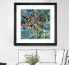 "Carpe Diem 2" Matted and Framed Black 30x30 Wall Art