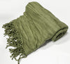 Sion Moss Throw Blanket - 50x60