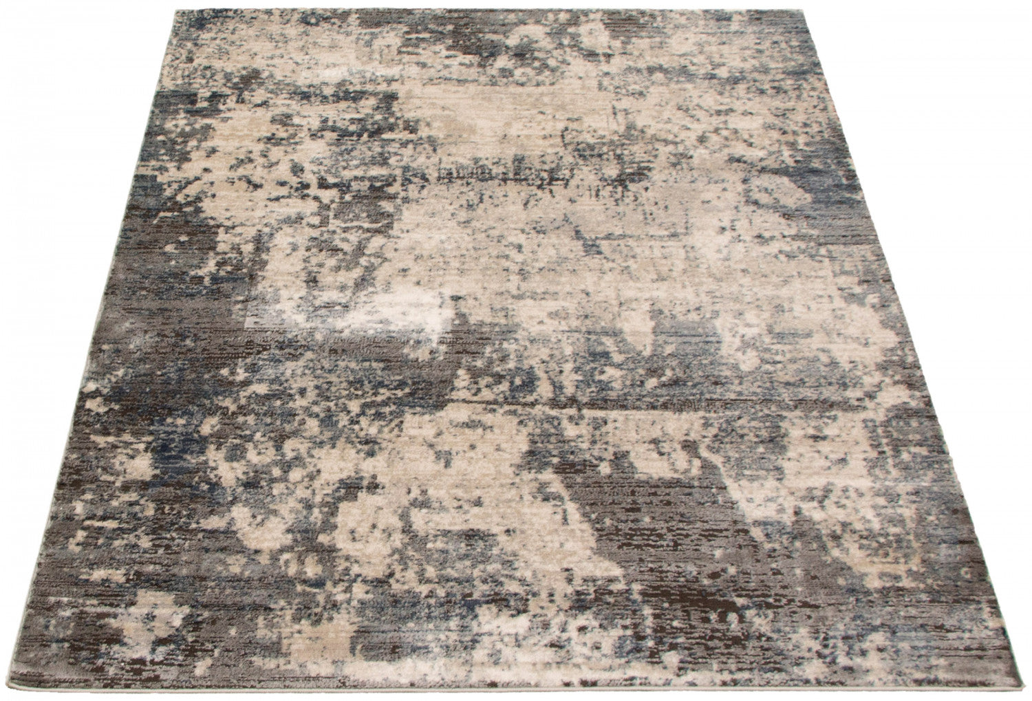 Octavian Abstract Ivory Area Rug - 3'11