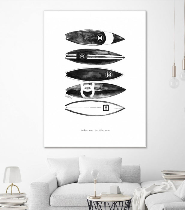 \"Surf Portrait\" Giant Art 72x54 Wall Art