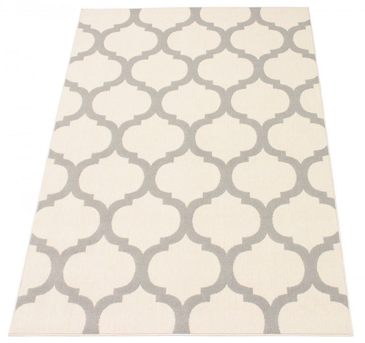Sophie Light Grey Area Rug - 3'11\" x 5'7\"