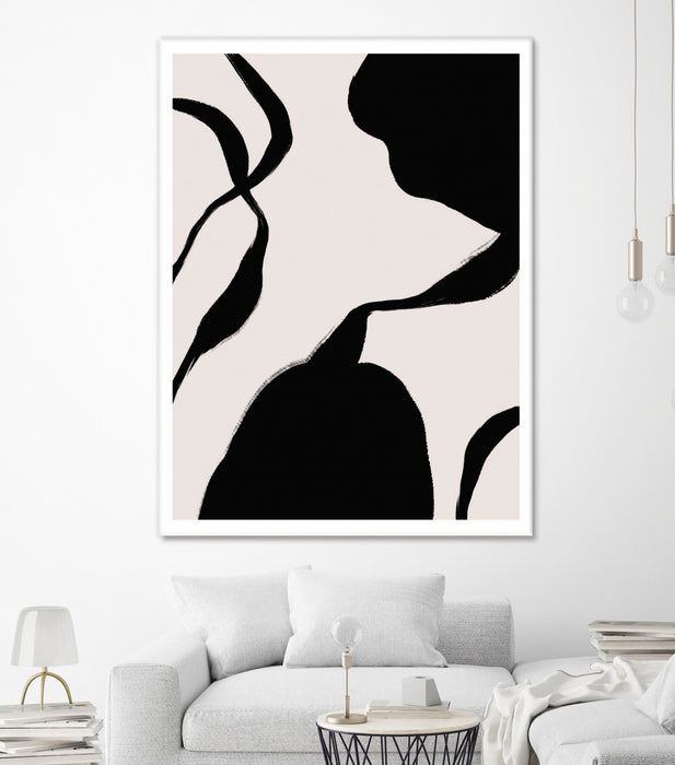 \"Mouvement\" Giant Art 72x54 Wall Art