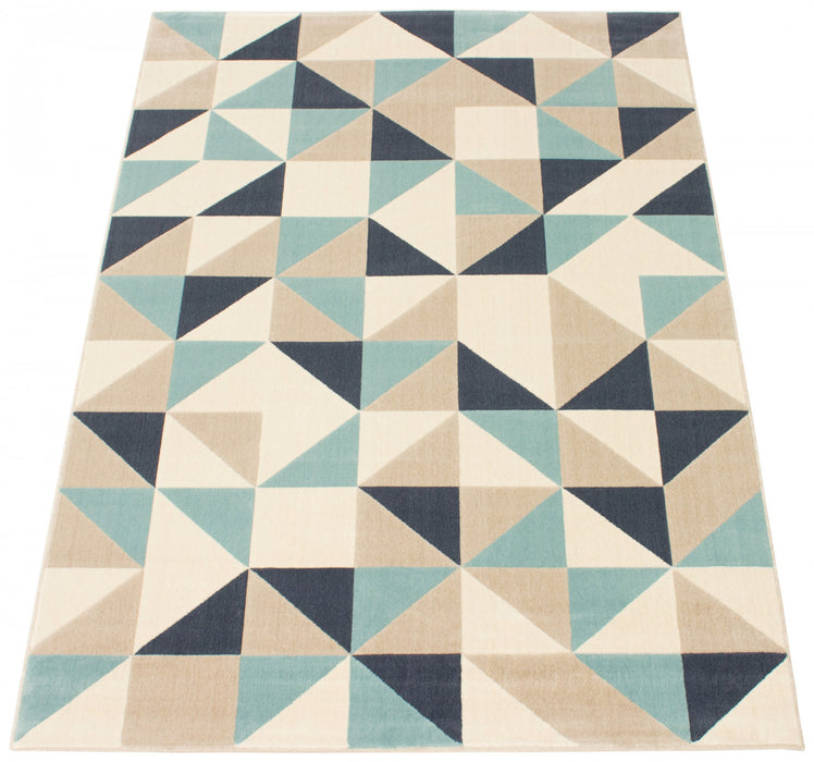 Nuria Blue 3'11\" x 5'7\" Area Rug