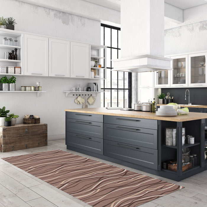 Bellezza Brown 2'2\" x 4'0\" Area Rug - S of 2