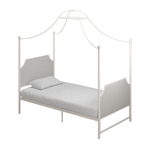 Little Seeds Monarch Hill Clementine Twin Canopy Bed - Beige