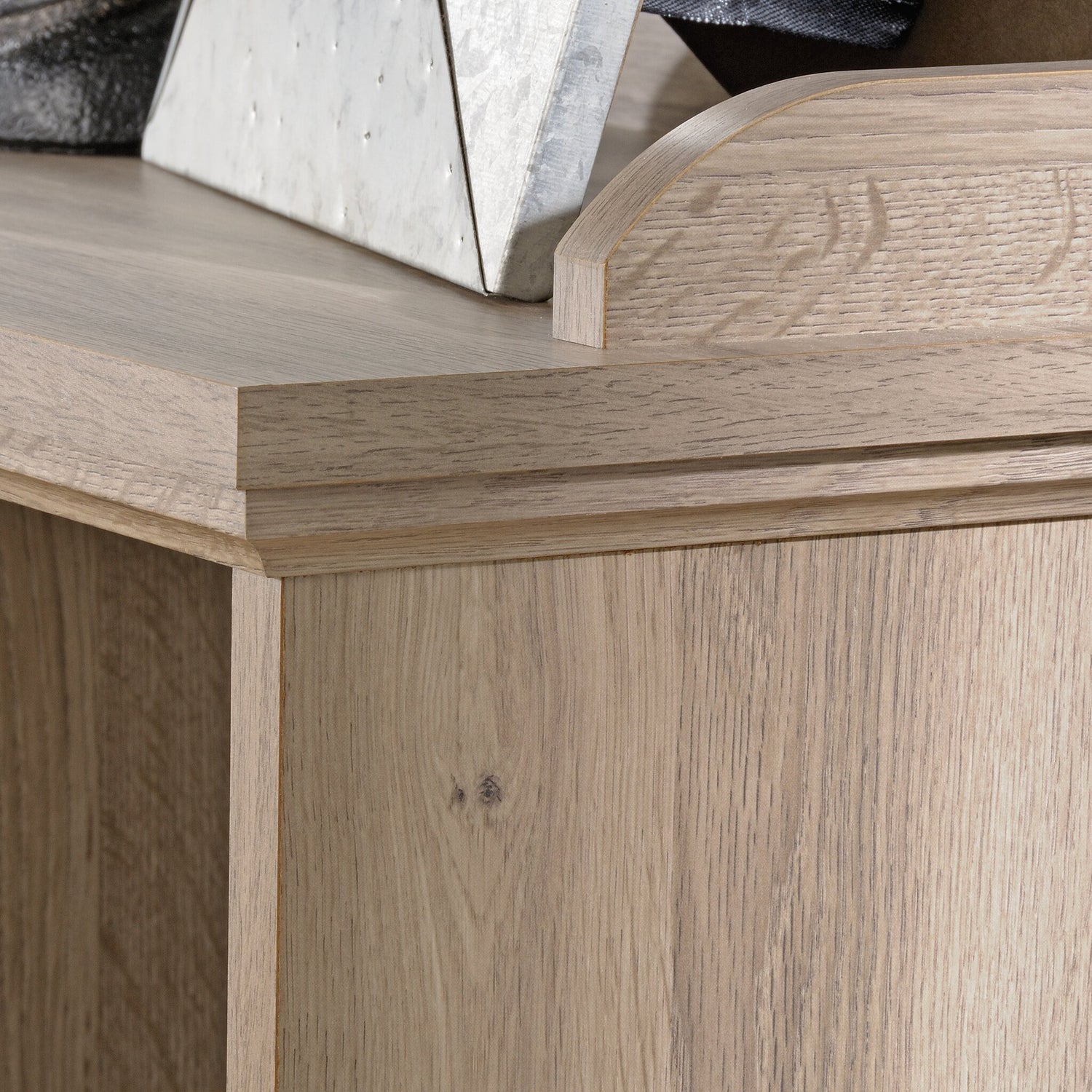 Barrister Lane 53.15 Bookcase with Cubbyholes Sale Oak The Brick