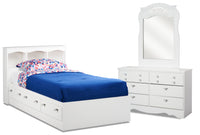 Diamond Dreams 5-Piece Twin Bedroom Package