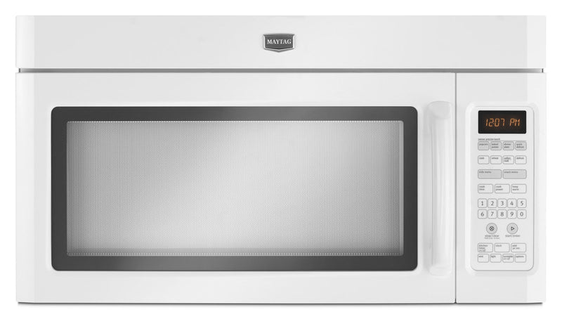 Maytag 2.0 Cu. Ft. Over-the-Range Microwave with Interior Cooking Rack – YMMV4206FW