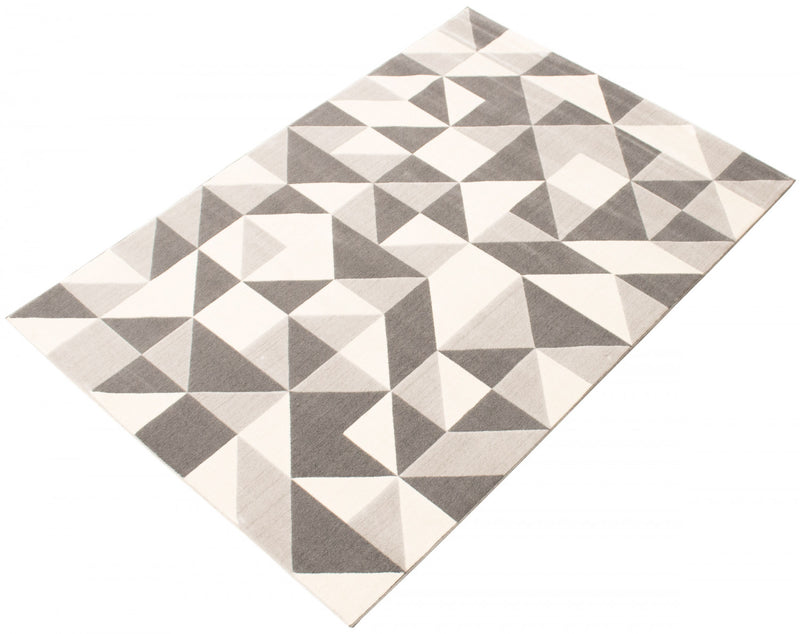 Nuria Grey 3'11\" x 5'7\" Area Rug
