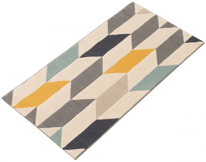 Zima Multi Colour 2'8\" x 4'11\" Area Rug