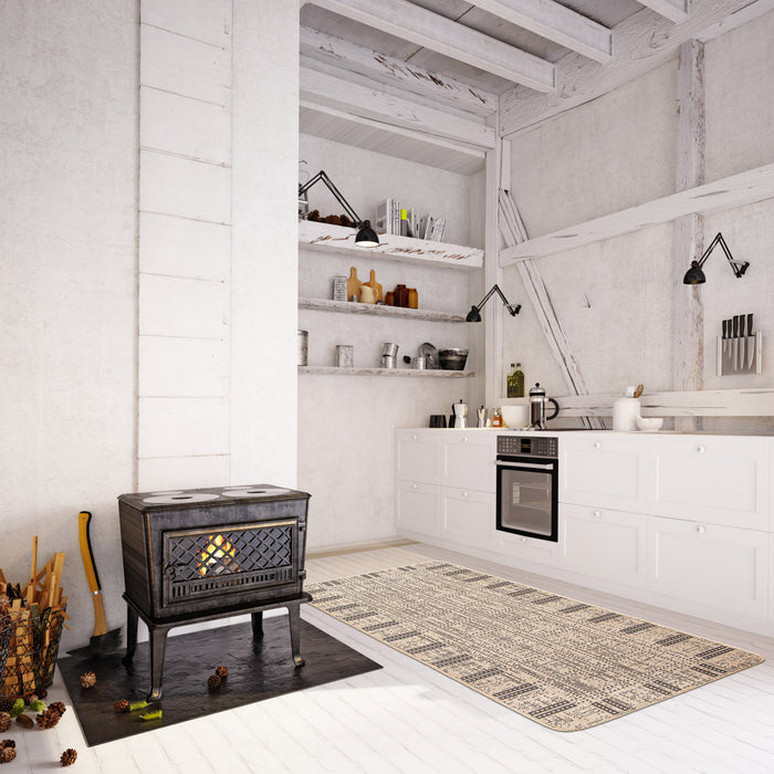 Joni Tan Area Rug - 3'3\" X 4'7\" 