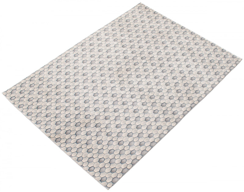 Ranger Grey/blue Rug 6'7\" X 9'6\" Area Rug