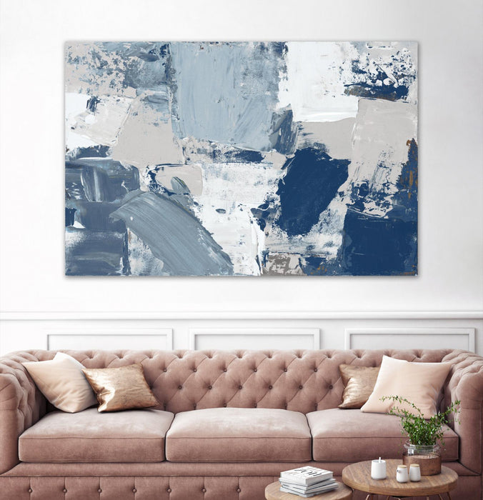 \"Blue Combo\" Giant Art 84x54 Wall Art