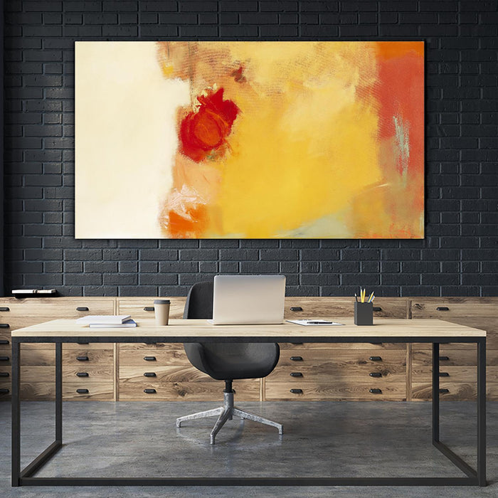 \" Red Note\" Giant Art 84x48 Wall Art