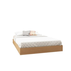 Nordika Full Platform Bed - Natural Maple