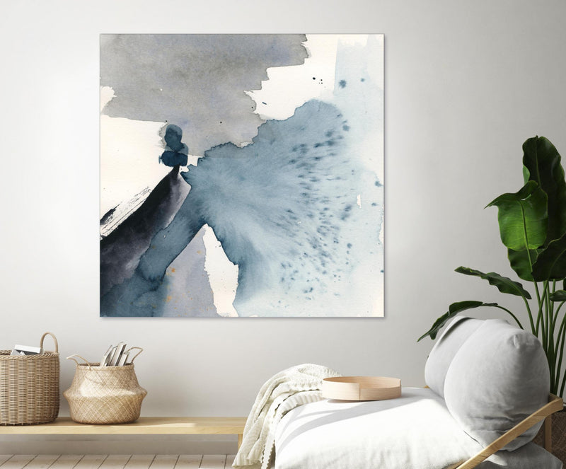 \"Winter Current Iv\" Giant Art 54x54 Wall Art
