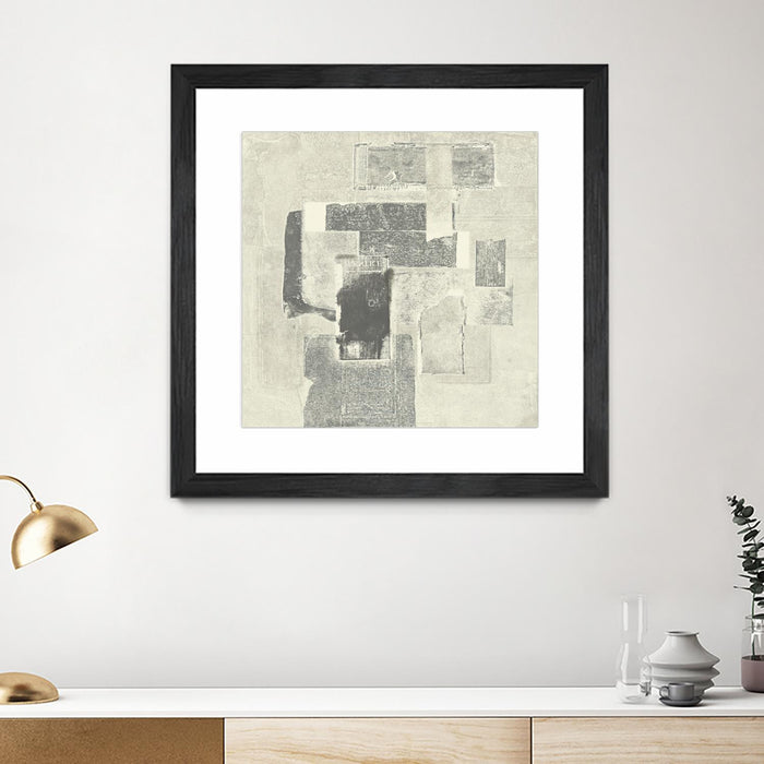 \"Camera Obscura\" Matted and Framed Black 36x36 Wall Art