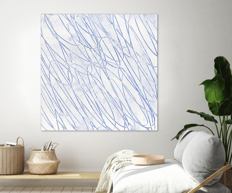 \"Hula Ii\" Giant Art 54x54 Wall Art