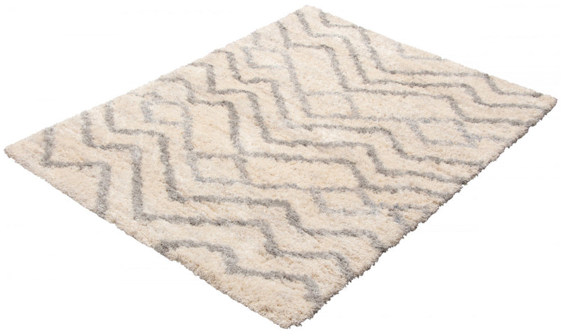 Miah Cream Area Rug - 3'11\" x 5'7\"