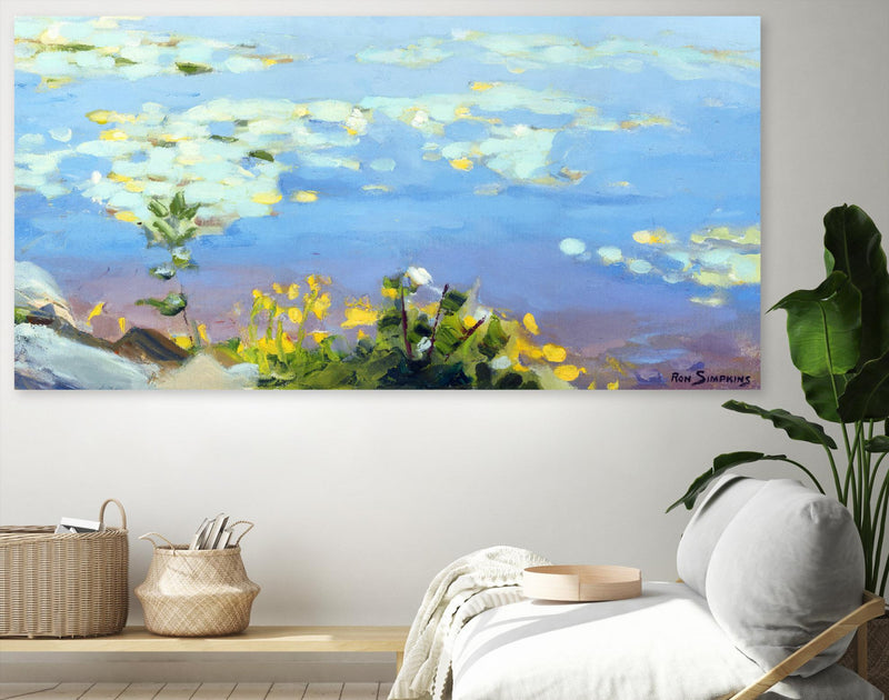 \"Little Lily Sunday\" Giant Art 72x36 Wall Art