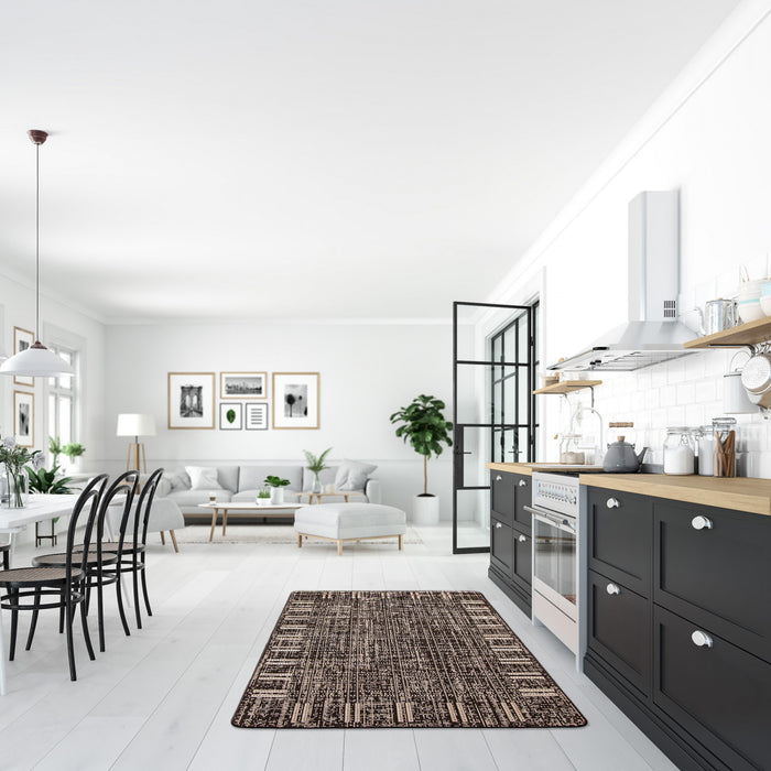 Joni Chocolate Area Rug - 2'2\" X 3'11\" 