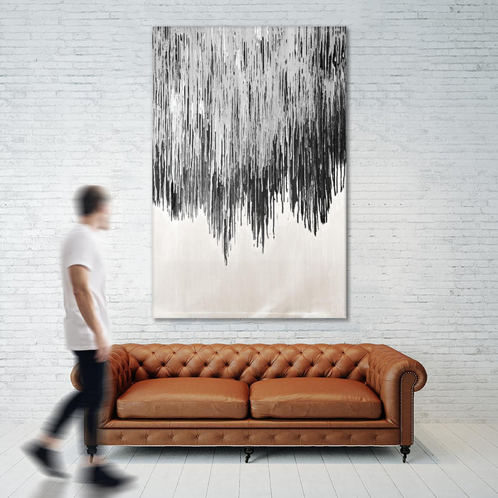 \"Stained Shower Ii\" Giant Art 84x54 Wall Art