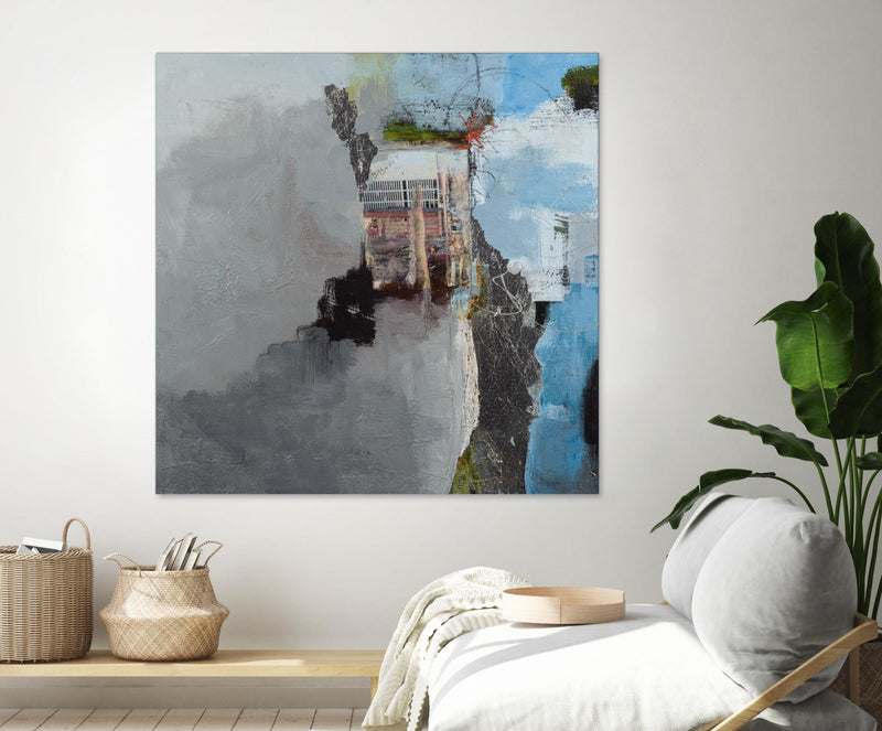 \"Living On The Edge\" Giant Art 54x54 Wall Art