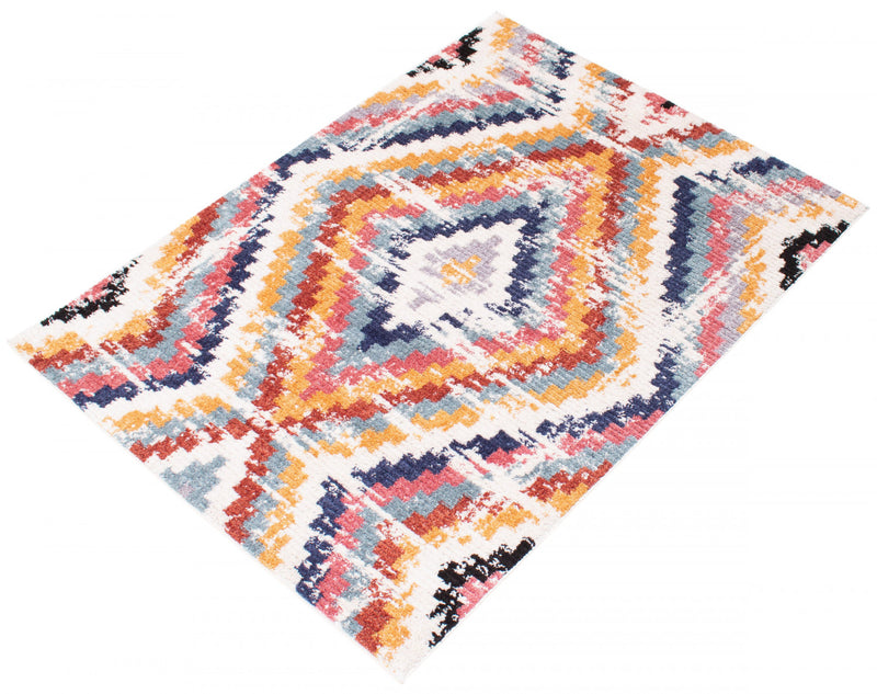 Paloma Casa White Area Rug - 6'7\" x 9'6\"