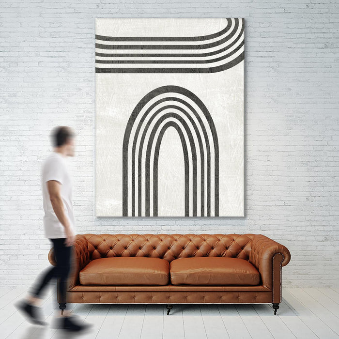 \"Modern Arc Iii\" Giant Art 72x54 Wall Art