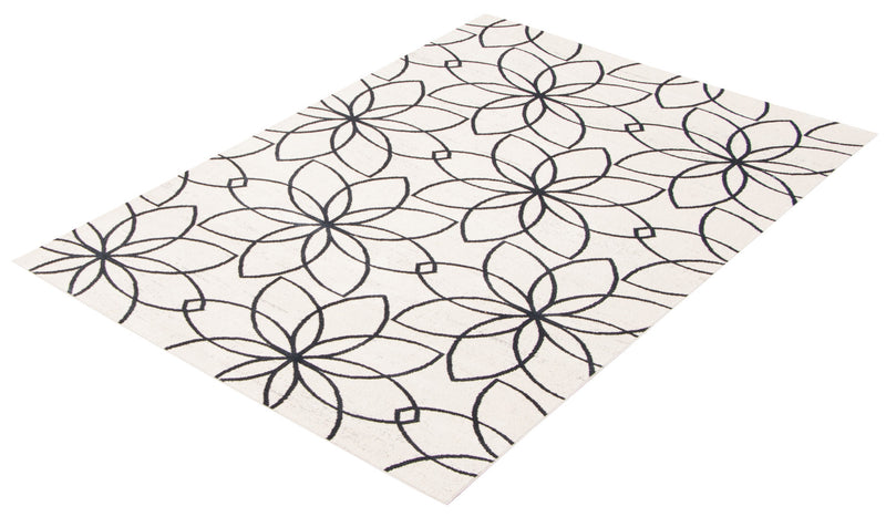 Terali Ivory Machine Washable Area Rug - 3'0\" x 5'0\"