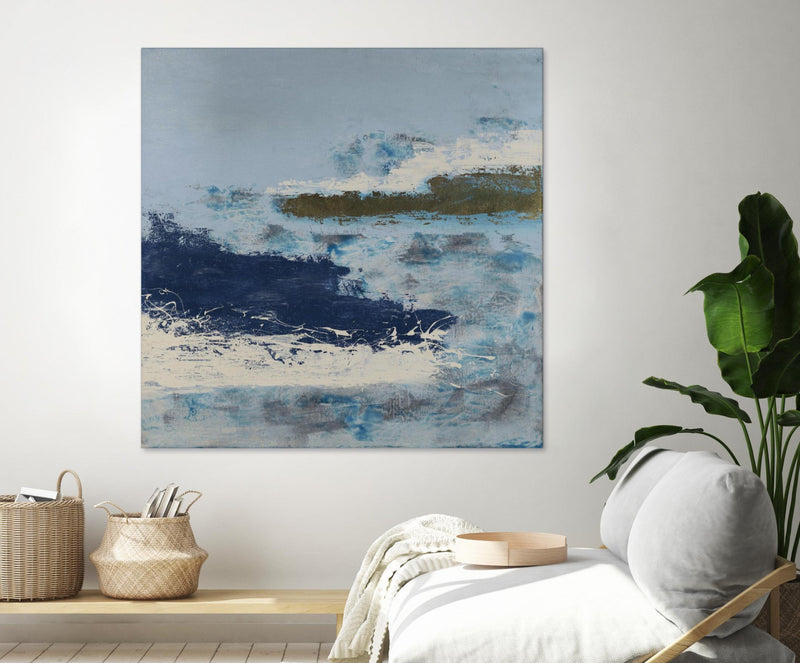 \"Washing To Shore\" Giant Art 72x72 Wall Art